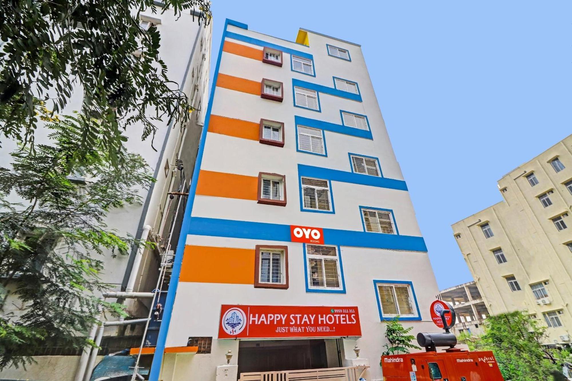 Oyo Happy Stay Hotels Hyderabad Exteriör bild